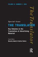 Key Debates in the Translation of Advertising Material 1900650800 Book Cover
