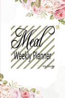 Weekly Meal Planner: Planner Log Meal Weekly Shopping List Super Market Food 52 Weekly Planing or Diary Journal Launch Breakfast 110 Page 6X9 inch 1692745107 Book Cover