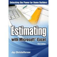 Estimating With Microsoft Excel 086718647X Book Cover