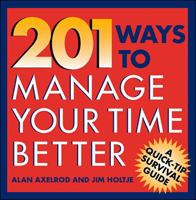 201 Ways to Manage Your Time Better 007006217X Book Cover