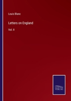 Letters on England: Vol. II 3752531827 Book Cover