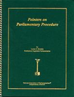 Pointers on Parliamentary Procedure Spiral 1884048331 Book Cover
