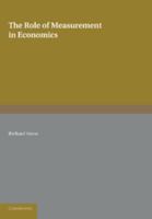 Role of Measurement in Economics 1107673860 Book Cover