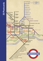 London Underground 50 Postcards 0711239940 Book Cover