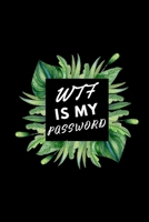 WTF Is My Password: Internet Address Book|You Will Never Forget Passwords Again 1699698716 Book Cover
