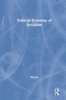 Political Economy Socialism 0873321847 Book Cover