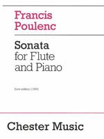Poulenc: Flute Sonata 0711943982 Book Cover