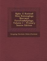 Njála: Á Kostnað Hins Konunglega Norræna Fornfræðafjelags, Volume 1 1287685153 Book Cover