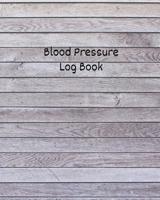 Blood Pressure Log Book: Daily Personal Record and Health Monitor Tracker (includes Heart Rate & Notes) Large Print 1095274651 Book Cover