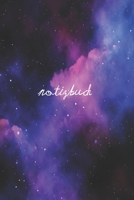 Blanko Notizbuch DIN A5: Buch zum Selbstgestalten oder als Skizzenbuch, Zeichenbuch, Blankobuch und Malbuch | 150 leer Seiten | Weißes Papier | Weltall (German Edition) 1697164706 Book Cover