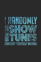 Show Tunes: Blank Lined Notebook (6 x 9 - 120 pages) Cheerful Musical Notebook Design for Gift / Daily Journals / School / Musician 1712479253 Book Cover