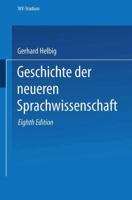 Geschichte Der Neueren Sprachwissenschaft 3531220489 Book Cover