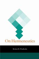 On Hermeneutics 1387119052 Book Cover