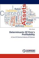 Determinants of Firm's Profitability 3659301566 Book Cover