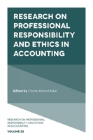 Research on Professional Responsibility and Ethics in Accounting 1789733707 Book Cover