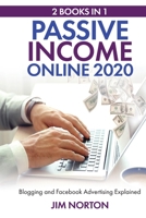 Passive income online 2020: 2 Books in 1 Blogging and Facebook Advertising Explained 9564023599 Book Cover