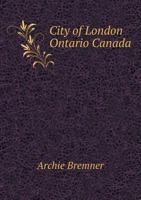 City of London Ontario Canada 5519276498 Book Cover