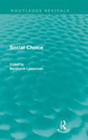 Social Choice 0415615763 Book Cover