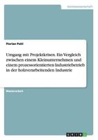 Umgang Mit Projektkrisen. Ein Vergleich Zwischen Einem Kleinunternehmen Und Einem Prozessorientierten Industriebetrieb in Der Holzverarbeitenden Indus 3656682011 Book Cover
