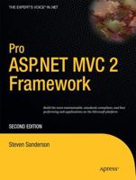 Pro ASP.Net MVC 2 Framework 1430228865 Book Cover