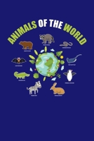Animals Of The World: Rare Animals Memes Journal, Wildlife Notebook Note-taking Planner Book, Present, Gift For Zoo Keeping Lovers 1674928939 Book Cover