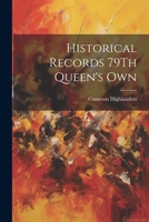 Historical Records 79Th Queen's Own 1021201960 Book Cover