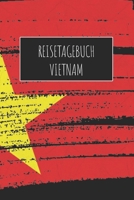 Reisetagebuch Vietnam: 6x9 Reise Journal I Notizbuch mit Checklisten zum Ausfüllen I Perfektes Geschenk für den Trip nach Vietnam für jeden Reisenden (German Edition) 1713172135 Book Cover
