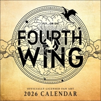 Fourth Wing Officially Licensed Fan Art 2026 Wall Calendar 1524899739 Book Cover