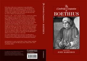 The Cambridge Companion to Boethius 0521374782 Book Cover