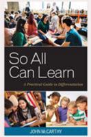 So All Can Learn: A Practical Guide to Differentiation 1475825714 Book Cover