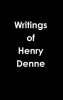 Writings of Henry Denne 1329956885 Book Cover