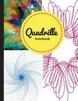 Quadrille Notebook: 4x4 | Cute Graphing Composition Notebook | Soft Cover | 8.5 x 11 1724635573 Book Cover