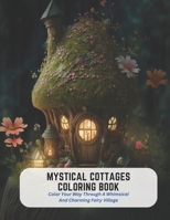 Mystical Cottages Coloring Book: Color Your Way Through A Whimsical And Charming Fairy Village B0C5KY1WJ4 Book Cover