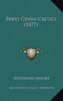 Brevi Cenni Critici... 1160331375 Book Cover