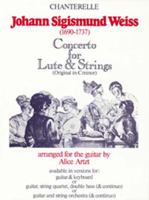 Johann Sigismun Weiss: Concerto in D Minor for Lute and Strings 0786637196 Book Cover