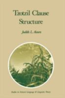 Tzotzil Clause Structure 9027723656 Book Cover