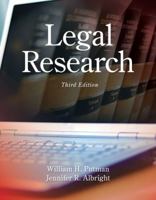 Legal Research (West Legal Studies) 1401879586 Book Cover