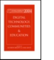 World Yearbook of Education 2004: Digital Technology, Communities and Education 0415501059 Book Cover