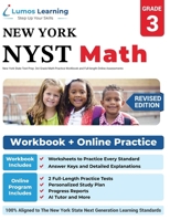 New York State Test Prep: 3rd Grade Math Practice Workbook and Full-length Online Assessments: NYST Study Guide 1946795089 Book Cover