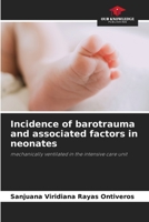 Incidência de barotrauma e fatores associados em neonatos 6205717492 Book Cover