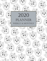 2020 Planner Weekly and Monthly: 2020 Boo The Dog Calendar 1695338014 Book Cover