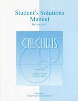 Student's Solutions Manual to accompany Calculus 0073268453 Book Cover