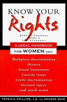 Arco Know Your Rights: A Legal Handbook for Women Only 0028616960 Book Cover