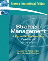 Strategic Management: Concepts [with MyStatLab & eText Access Code] 013504443X Book Cover