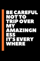 Be careful not to trip over my amazingness It's everywhere 1679035177 Book Cover
