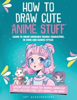 How to Draw Cute Anime Stuff: Learn to Draw Adorable Manga Characters in Chibi and Kawaii Styles. Explore Classic Character Troupes, Expressive Faces, ... Food, Cute Animals, and More! Kawaii Version 1962391000 Book Cover