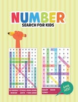 Number Search for Kids: Fun and Challenging Number find Puzzle Number search puzzle book for kids B08TZBTXPF Book Cover