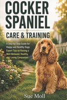 Cocker Spaniel Care & Training: A Step-by-Step Guide for Happy and Healthy Dogs: Expert Tips on Raising a Well-Behaved, Healthy, and Loving Companion B0F32SPS1Y Book Cover