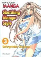How To Draw Manga: Sketching Manga-Style Volume 3: Unforgettable Characteristics (How to Draw Manga) 4766118227 Book Cover