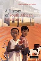 A History of South African Literature 0521153786 Book Cover